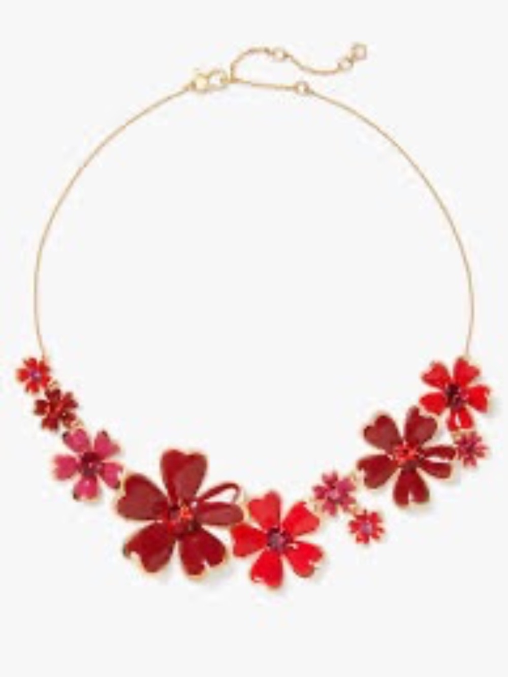 Kate Spade New York Blushing Blooms Statement Necklace